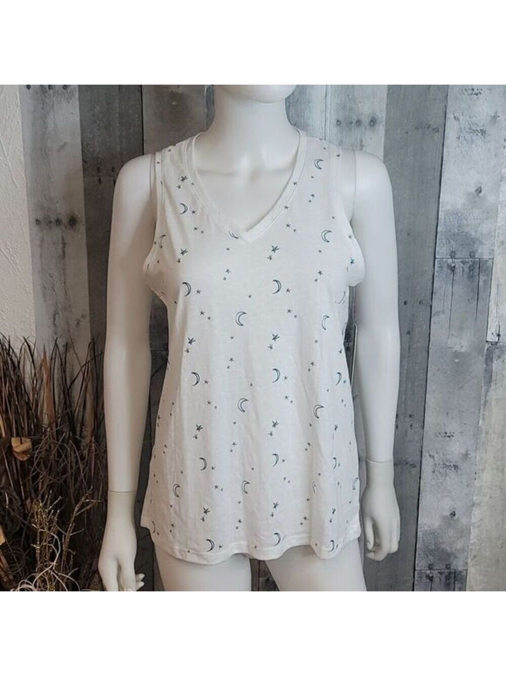 NICOLE Miller Moon And Stars everyday soft tank top